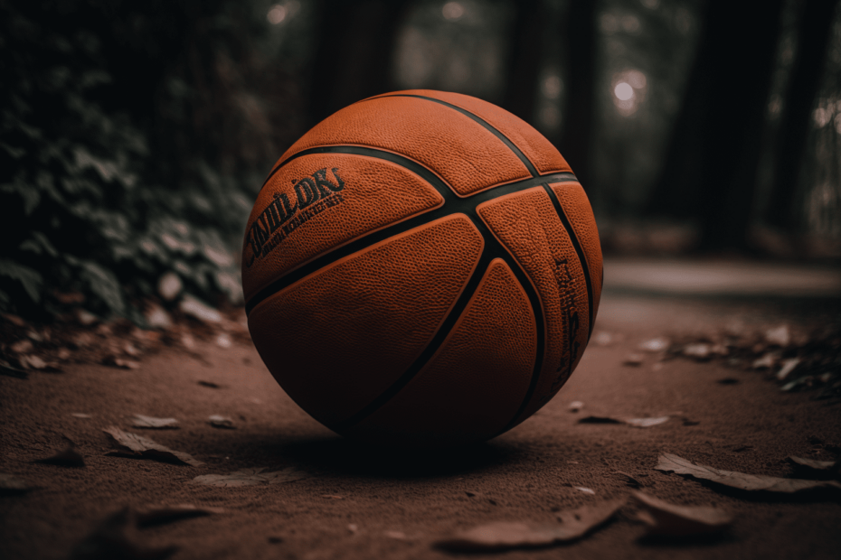Стильный баскетбольный мяч